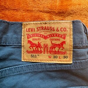 511 Blue Chino Levi